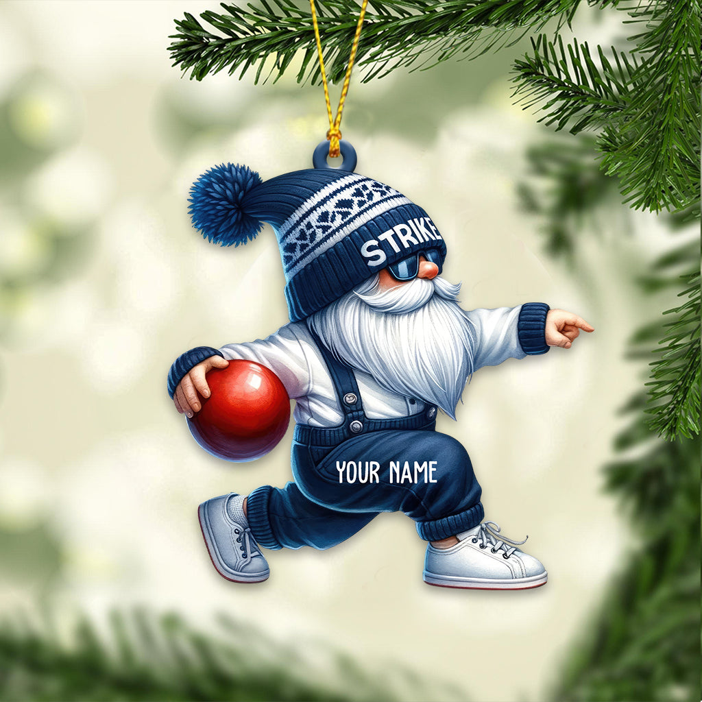 Strike Bowling, Home Decor, Christmas Ornament, Personalized Ornament