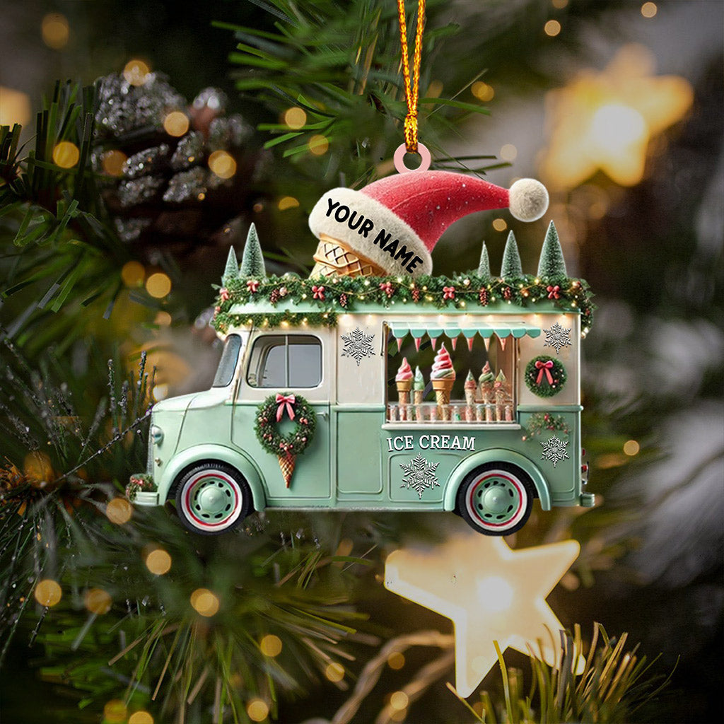 Christmas Car Home Decor Christmas Ornament, Personalized Ornament