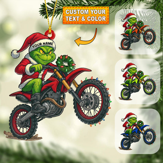 Christmas Rider, Home Decor, Christmas Ornament, Personalized Ornament