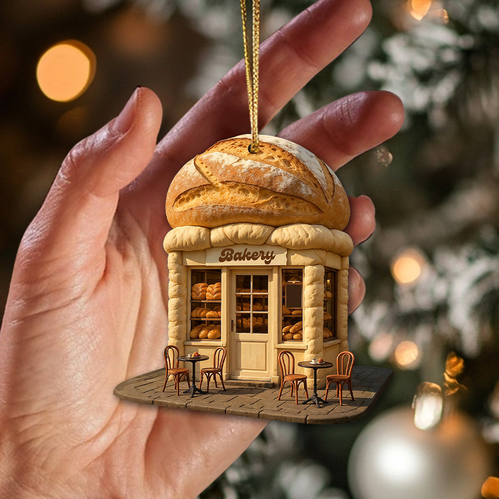 Bakery Shop, Home Decor, Christmas Ornament, Personalized Ornament