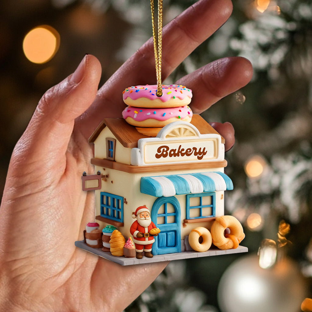 Bakery Christmas, Home Decor, Christmas Ornament, Personalized Ornament
