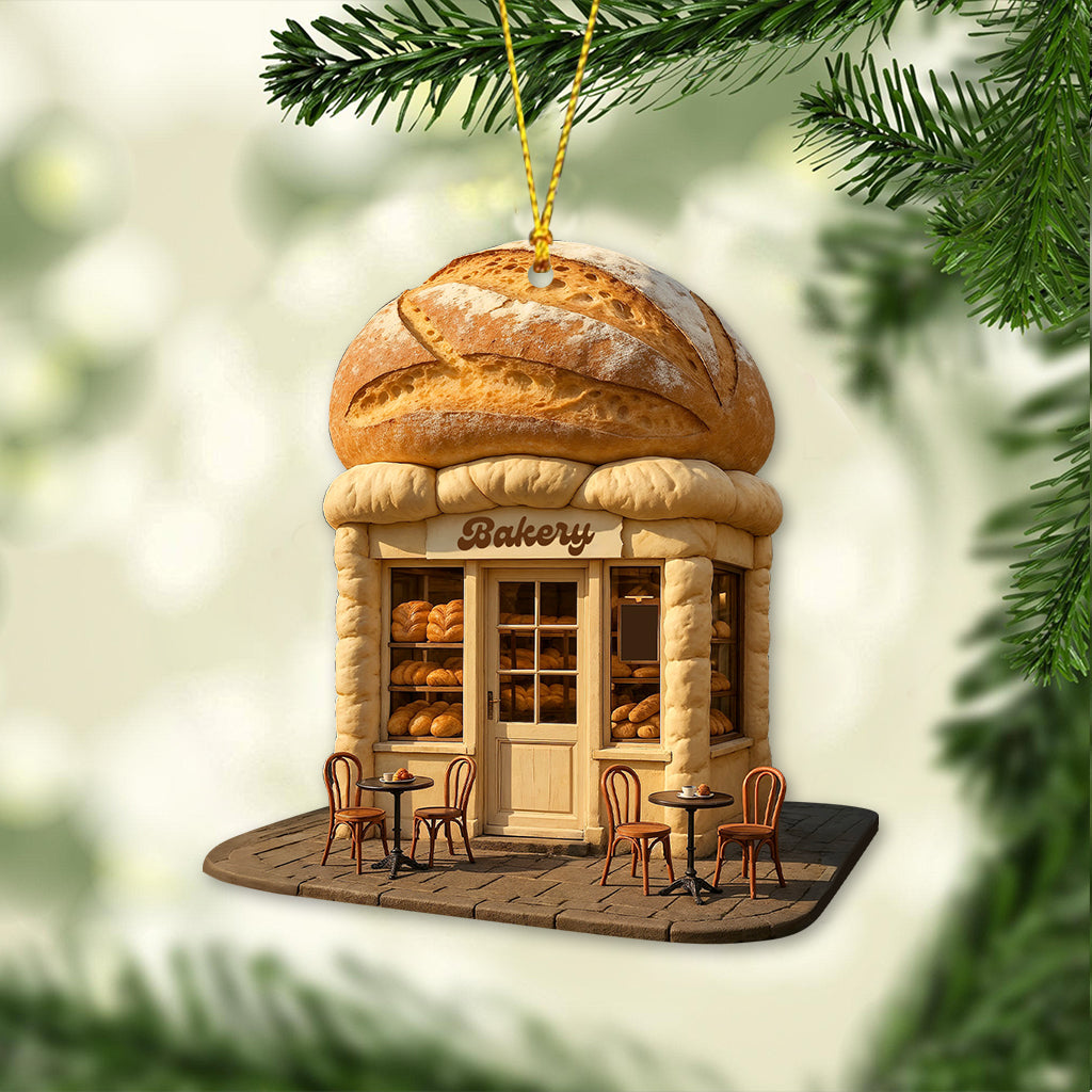 Bakery Shop, Home Decor, Christmas Ornament, Personalized Ornament