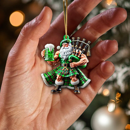 Custom Name Scotland Ornament, Christmas Gift for Scotland Lover