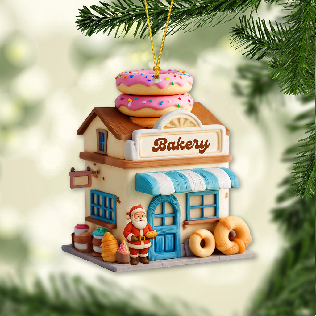 Bakery Christmas, Home Decor, Christmas Ornament, Personalized Ornament