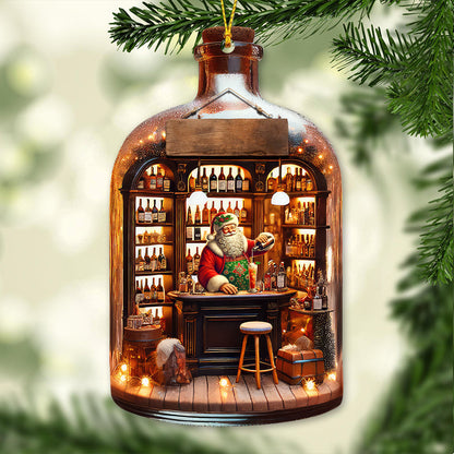 Custom Name Barista Ornament, Bartender Ornament, Home Decor Christmas Gift