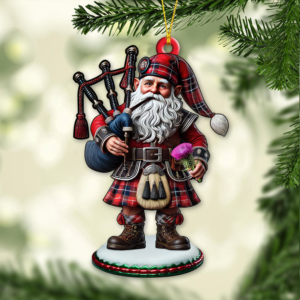 Custom Name Scotland Ornament, Christmas Gift for Scotland Lover