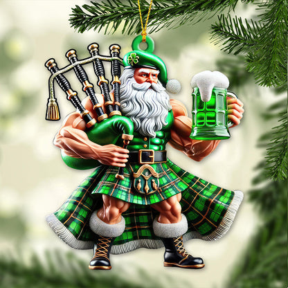 Custom Name Scotland Ornament, Christmas Gift for Scotland Lover