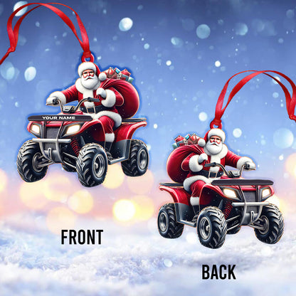 Custom Name Jeep Ornament, Christmas Gift for Jeep Lover