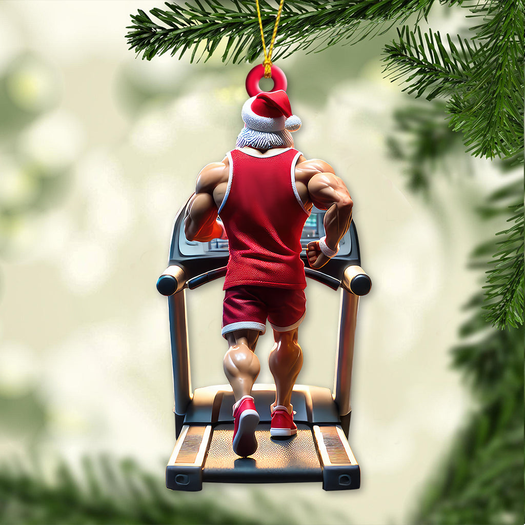 Custom Name Gym Ornament, Gymnastics Christmas Gift