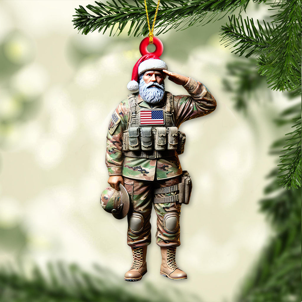 Custom Name U.S Veteran Ornament, U.S Veteran Christmas Gift