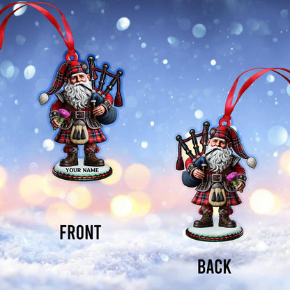 Custom Name Scotland Ornament, Christmas Gift for Scotland Lover