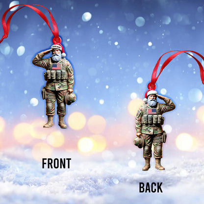 Custom Name U.S Veteran Ornament, U.S Veteran Christmas Gift