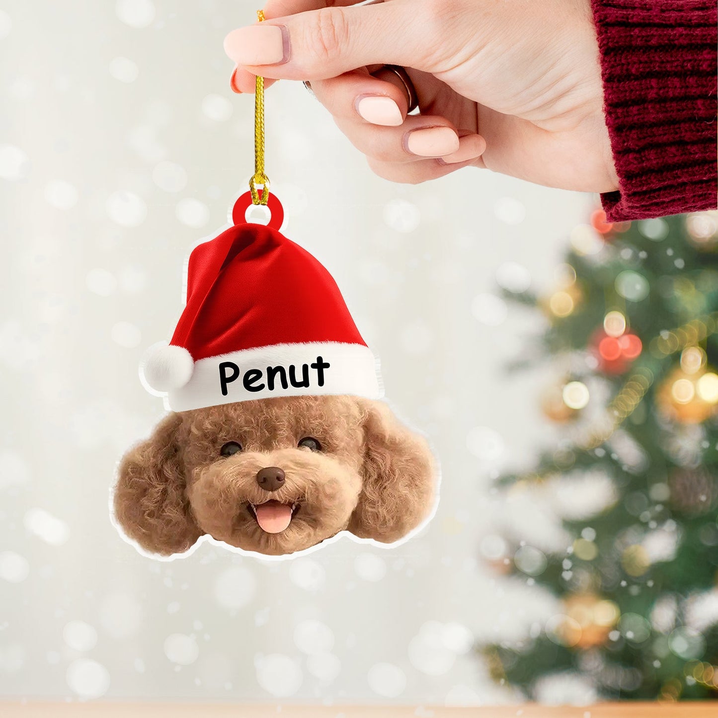Pet Lover Christmas, Home Decor, Christmas Ornament, Personalized Ornament