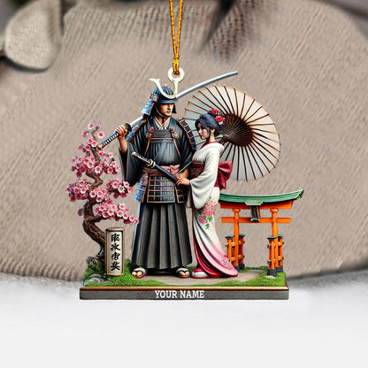 Japanese Home Decor Christmas Ornament, Personalized Ornament