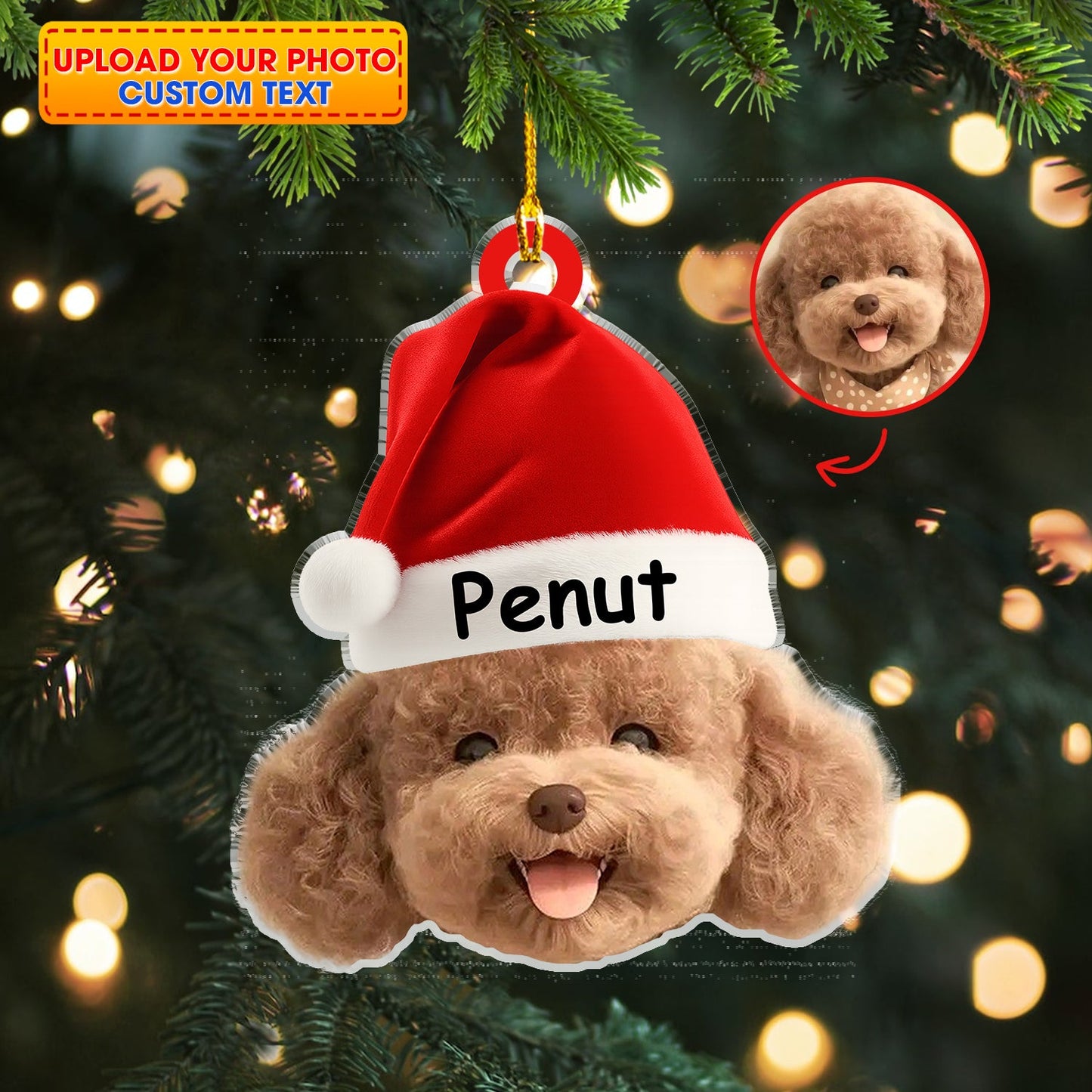 Pet Lover Christmas, Home Decor, Christmas Ornament, Personalized Ornament