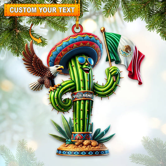 Cinco De Mayo Home Decor Christmas Ornament, Personalized Ornament