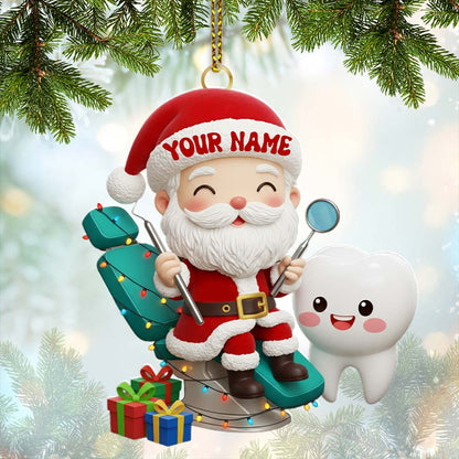 Christmas Dentist, Home Decor, Christmas Ornament, Personalized Ornament