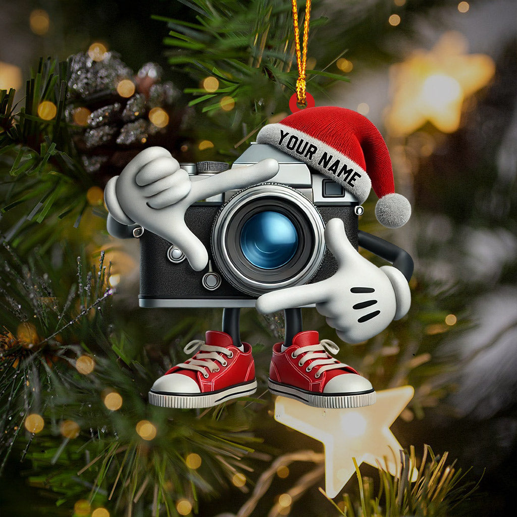 Take The Photo Home Decor Christmas Ornament, Personalized Ornament