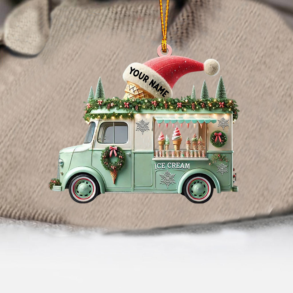 Christmas Car Home Decor Christmas Ornament, Personalized Ornament