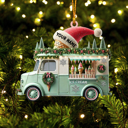 Christmas Car Home Decor Christmas Ornament, Personalized Ornament