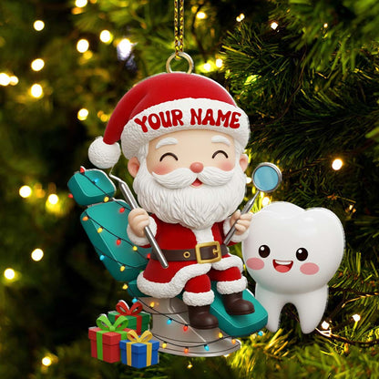 Christmas Dentist, Home Decor, Christmas Ornament, Personalized Ornament