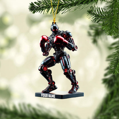 Boxing Home Decor Christmas Ornament, Personalized Ornament