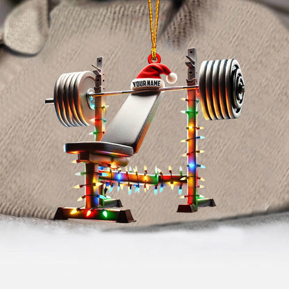 Stronger Home Decor Christmas Ornament, Personalized Ornament