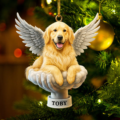 Christmas Jesus, Pet Wings, Home Decor, Christmas Ornament, Personalized Ornament