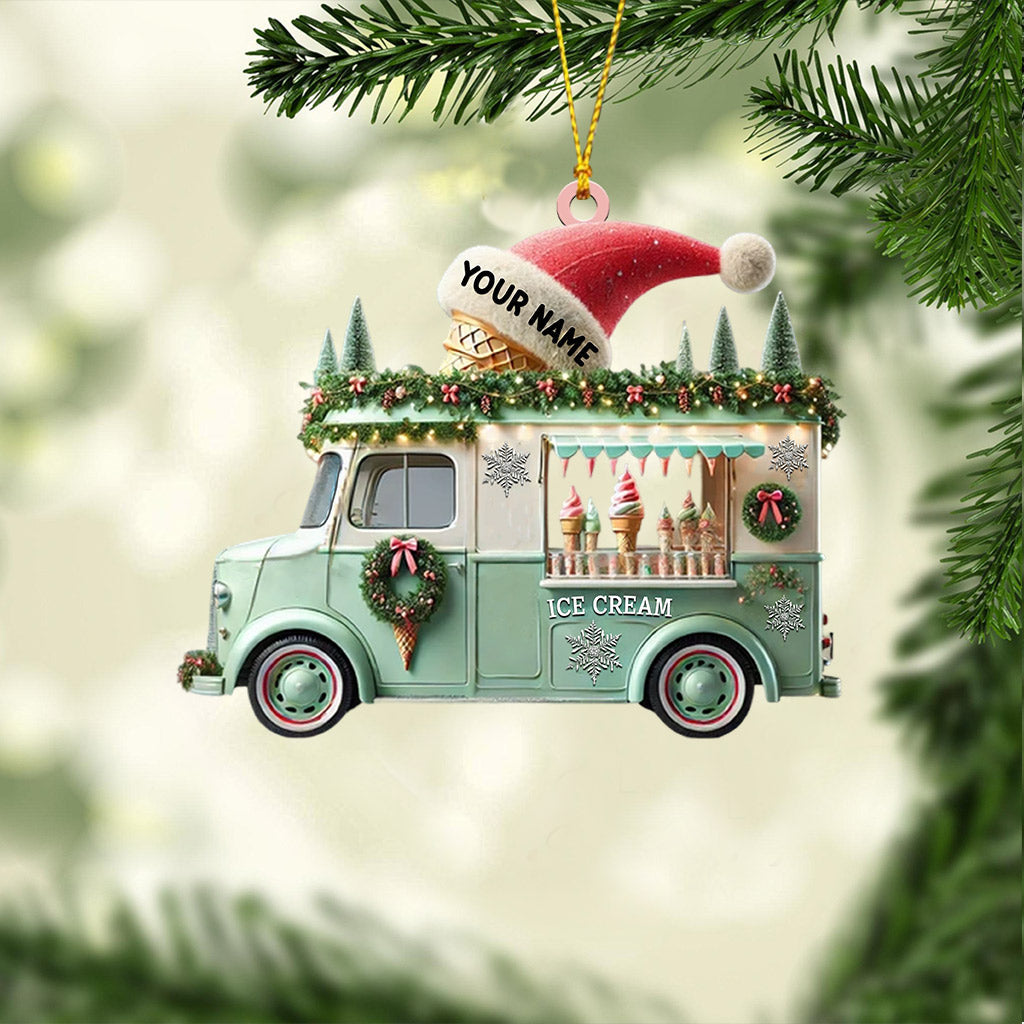 Christmas Car Home Decor Christmas Ornament, Personalized Ornament