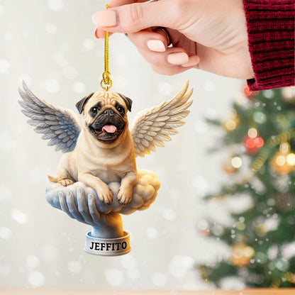 Christmas Jesus, Pet Wings, Home Decor, Christmas Ornament, Personalized Ornament