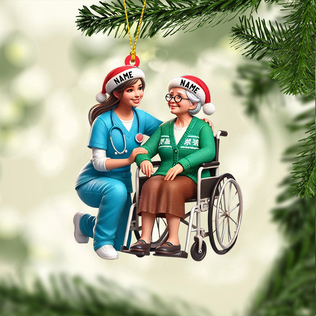 Caring Home Decor Christmas Ornament, Personalized Ornament