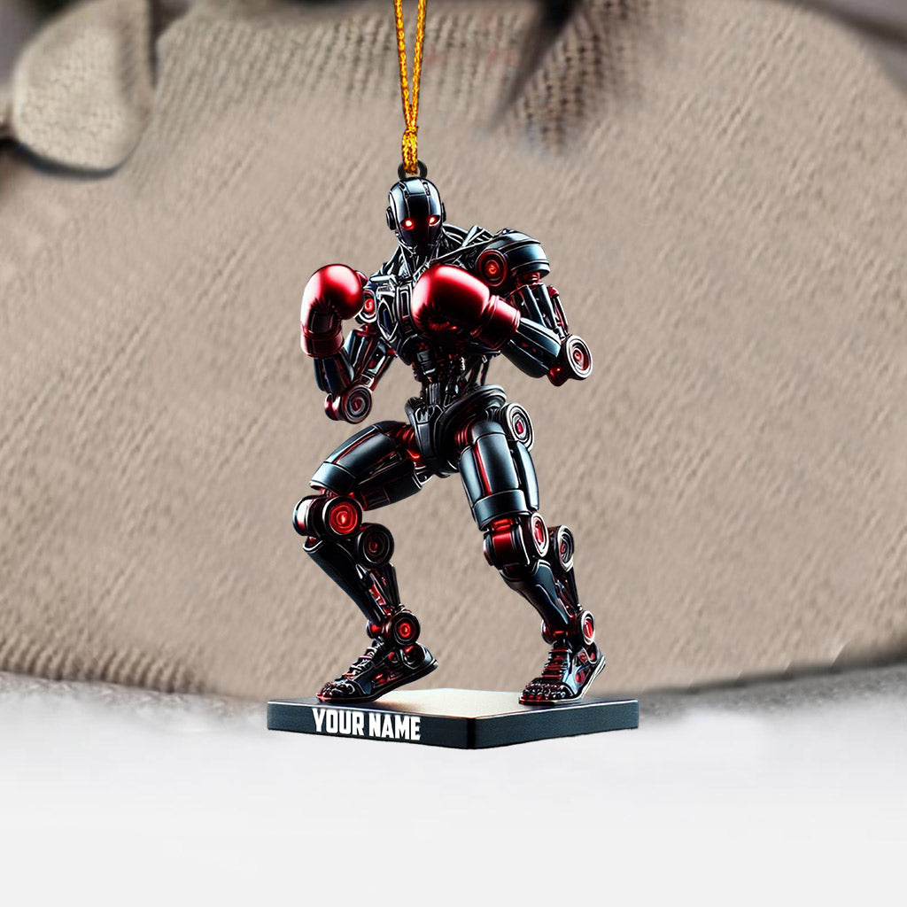 Boxing Home Decor Christmas Ornament, Personalized Ornament