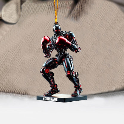 Boxing Home Decor Christmas Ornament, Personalized Ornament