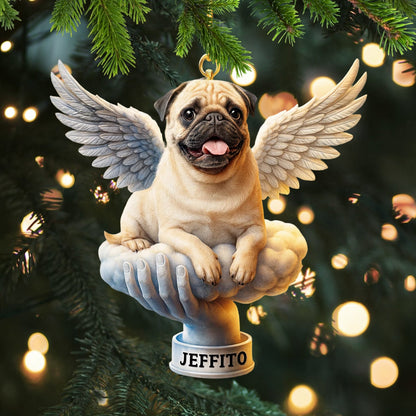 Christmas Jesus, Pet Wings, Home Decor, Christmas Ornament, Personalized Ornament
