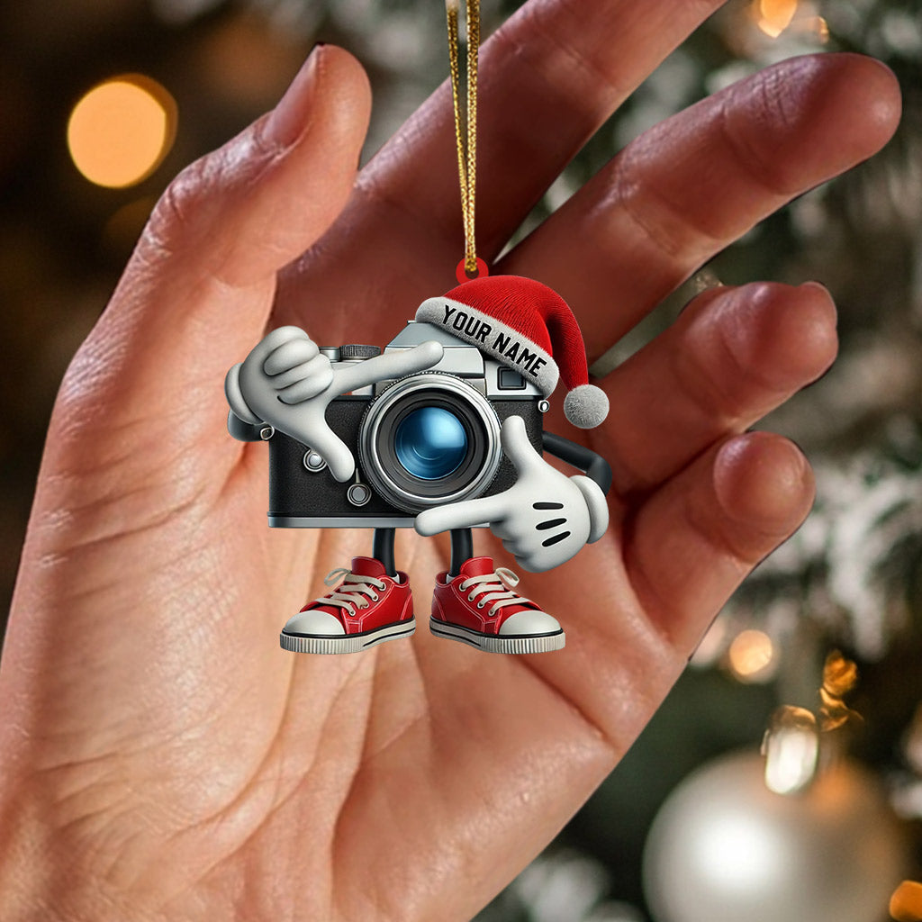 Take The Photo Home Decor Christmas Ornament, Personalized Ornament