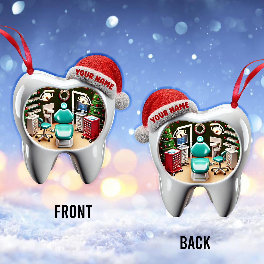 Dentistry Christmas Home Decor Christmas Ornament, Personalized Ornament